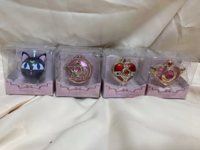 Sailor Moon Goods Lot Anime Retro 4 miniature tablets