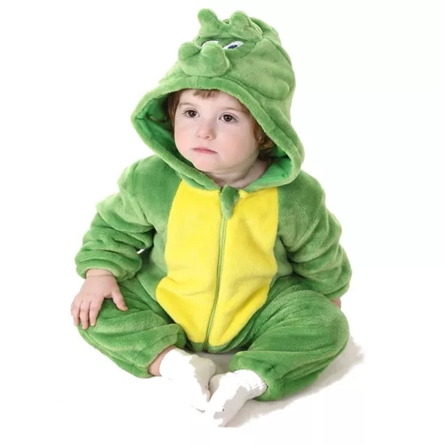 maxToonrain Baby Green Dinosaur Costume Romper Toddler Boys Girls...