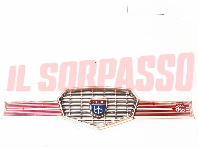 Grille De Calandre Originale Fiat 125 Berline Special 1ère Série, Pièce Vintage Neuve Sous Emballage