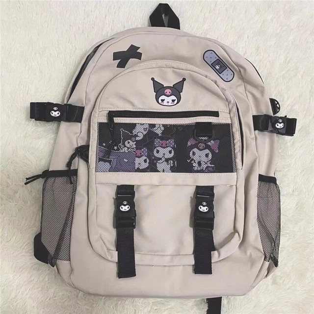 Borsa A Tracolla Kuromi In Silicone - Design Cartoon, Kawaii, Portafoglio, Nero, 22x21x6 Cm