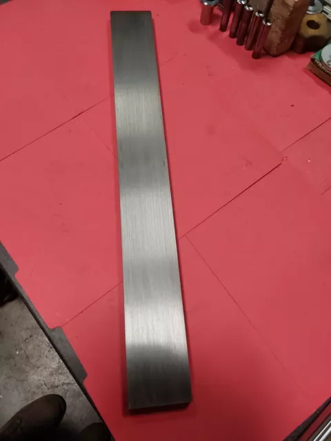 Alloy 304 Stainless Steel Rectangle Bar Flat Stock 3/4" x 3" x 24" Brush  Finish