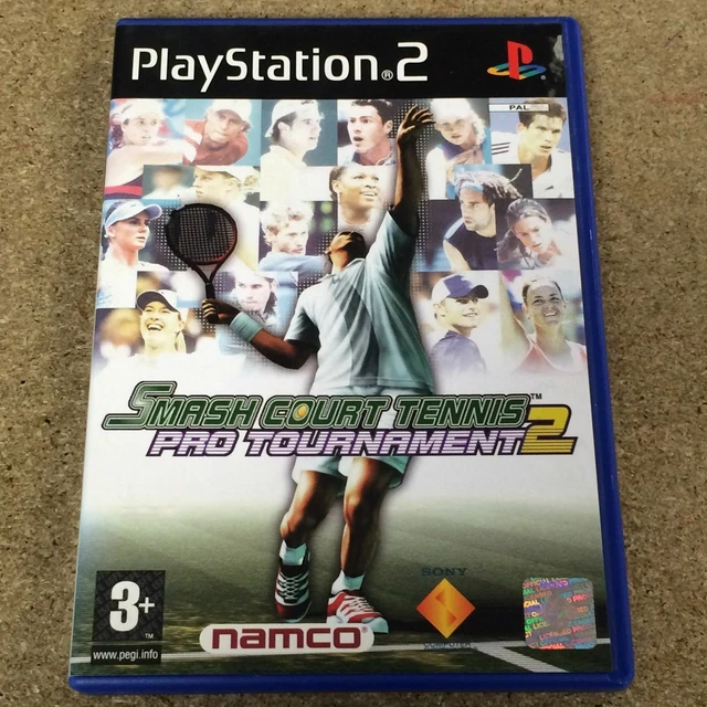 PS2 SMASH COURT TENNIS PRO TOURNAMENT 2 Playstation 2 Game N