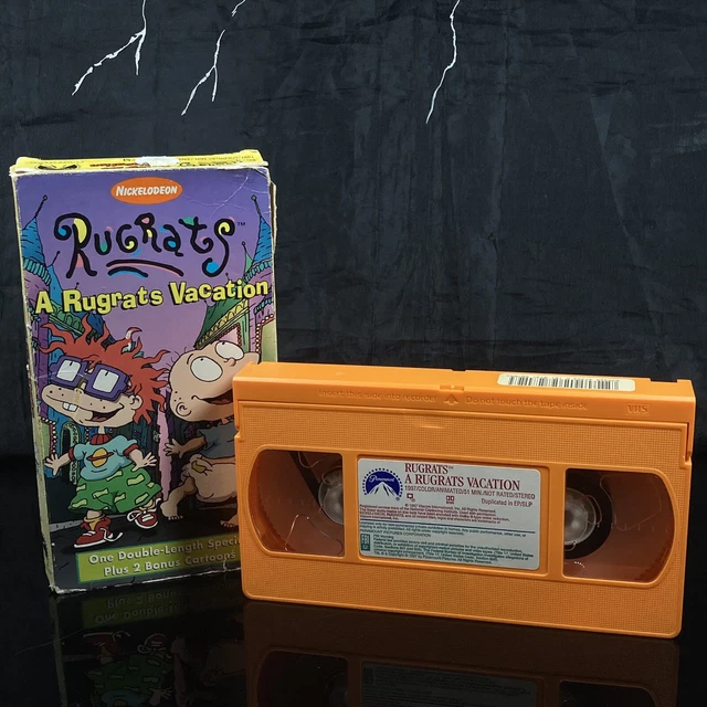 Nickelodeon Rugrats A Rugrats Vacation Vhs Video Tape vrogue.co