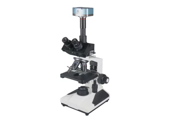 2500x LED High Quality Doctor Vet Clinical Microscope w USB PC Camera HLS EHS