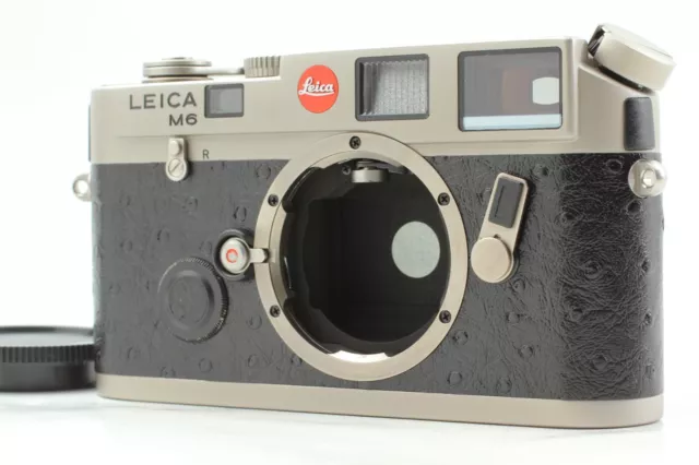 "Superior Mint " Leica M6 Titanio 0.72 Telémetro Película Cámara 10412 Japón