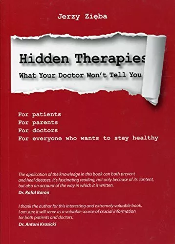 Hidden Therapies Ukryte terapie by Zieba, Jerzy Book The Cheap Fast Free Post