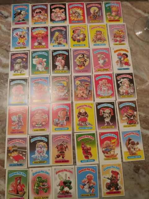 Garbage Pail Kids Series 1 Complete Set A only UK Mini