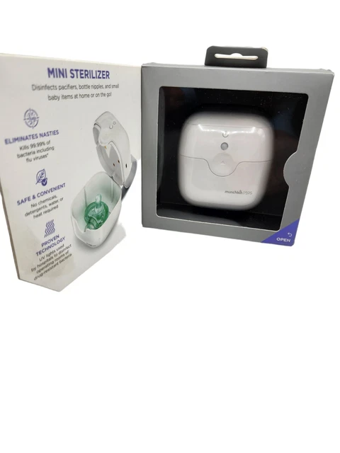 MUNCHKIN MINI STERILIZER PORTABLE UV SANITIZER 59 seconds - NEW