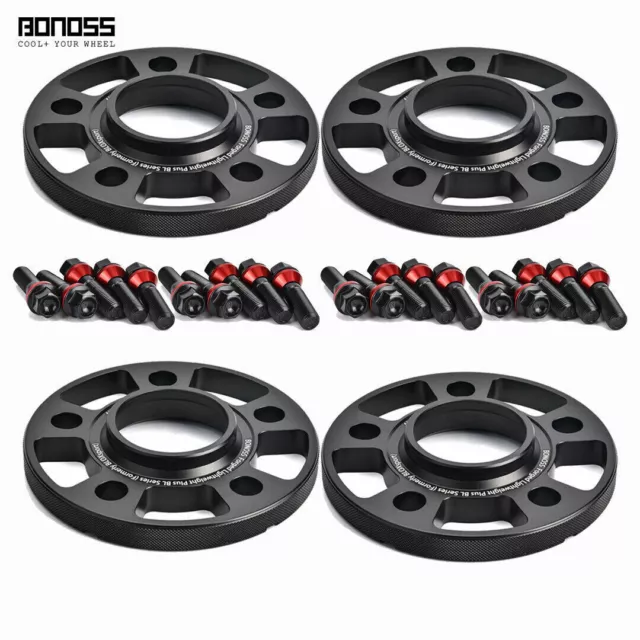 4x 10mm+12mm BONOSS Forged Aluminum Wheel Spacers 5x112 for BMW M4 G82/G83 2021-