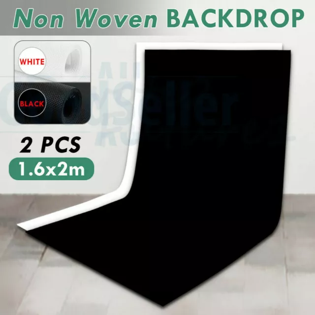 Photo Studio White Screen Backdrop Black Photography Background Cloth Seamless