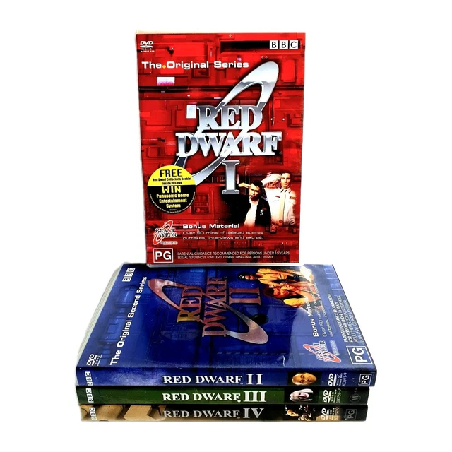 Red Rover Dvd RED DWARF COMPLETE Seasons Series 1-4 DVD British Scifi Comedy Gift Set ...
