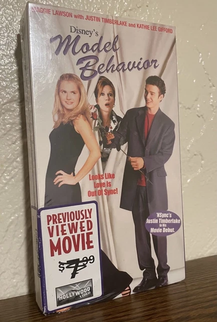 DISNEY'S MODEL BEHAVIOR (VHS, 2000) - Justin Timberlake - HOLLYWOOD ...