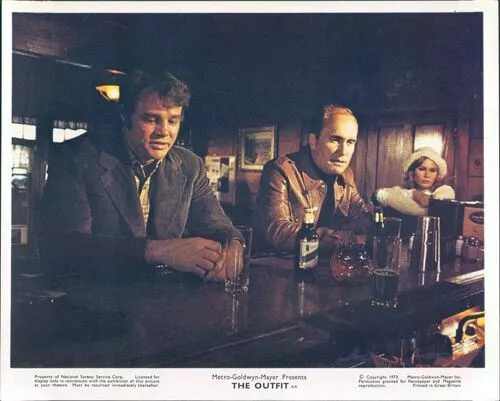 The Outfit original Lobby Card Robert Duvall Joe Don Baker Karen Black 1973