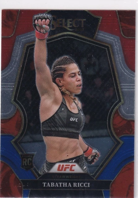 Ufc Tabitha Ricca PANINI UFC SELECT 2023 n. 151 Tabatha Ricci Rookie Rosso Bianco Blu ...