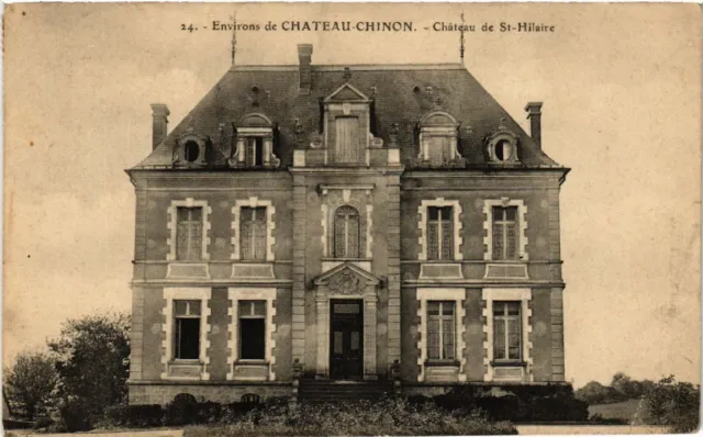 CPA AK Env. de CHATEAU-CHINON - Chateau de St-HILAIRE (518388)