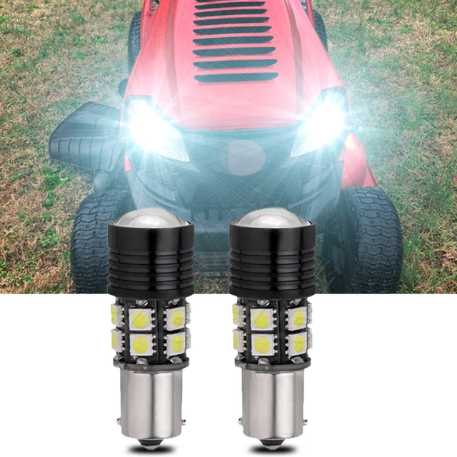 2X LED LIGHT bulbs For Craftsman riding mower tractor headlamp bulb
