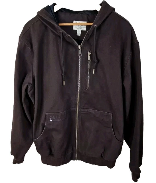 CABELA S ROUGHNECK CANVAS Insulated Hooded Jacket Coat Brown Tan XXXL 3XL Tall 39.99 PicClick