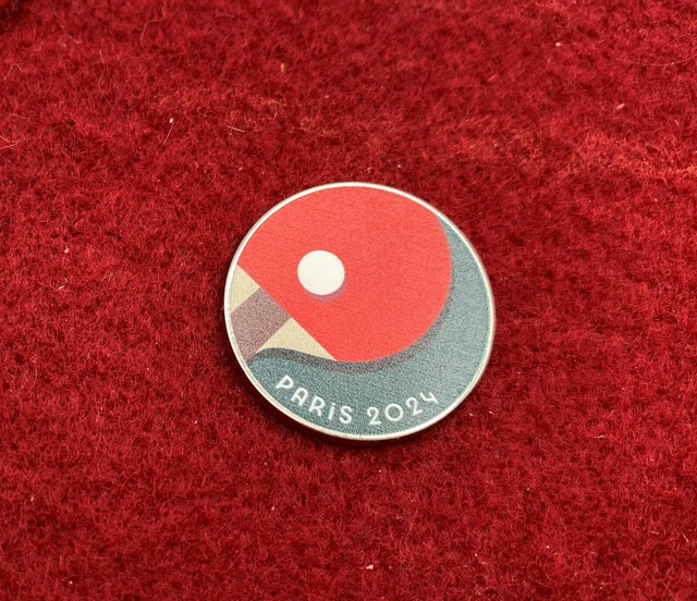 2024 PARIS OLYMPICS Pin Badge Playground Range TABLE TENNIS 13.99