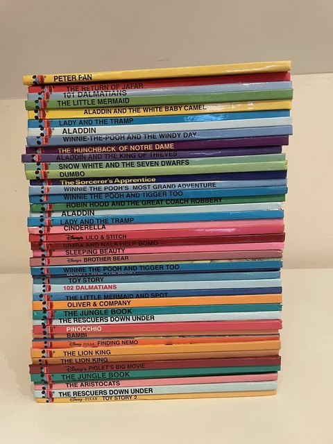 walt-disney-wonderful-world-of-reading-bundle-42-books-in-total-90-s