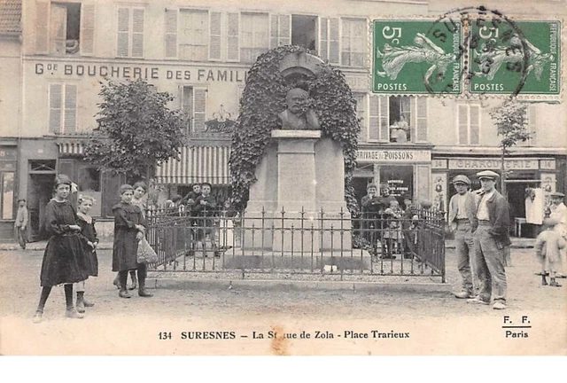 92.n°58650.suresnes.la st rue de zola.place triarieux