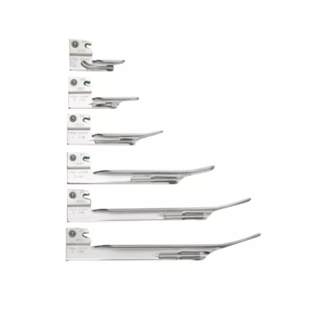 Hillrom Welch Allyn Fiber Optic Miller Blade for Laryngoscope 68061- size-1