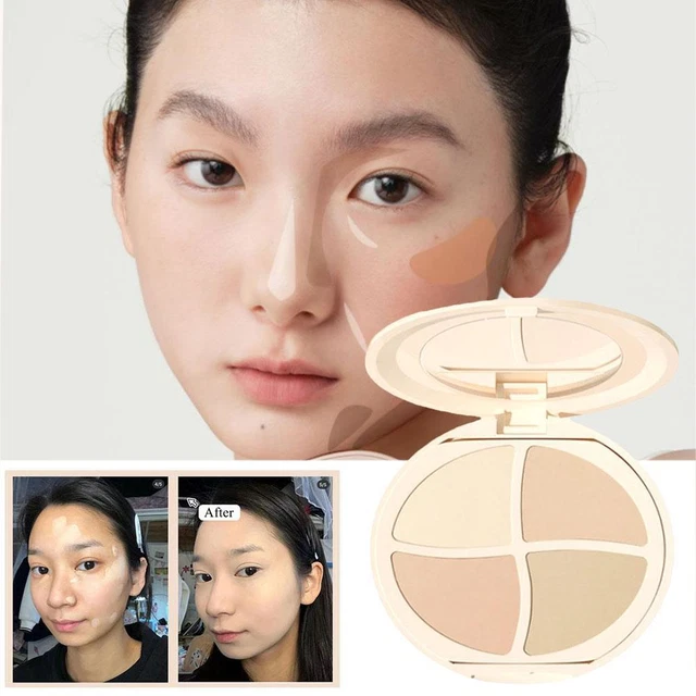 4 Color Concealer Long Lasting Waterproof Natural Docile Face Lot T2 U3B7