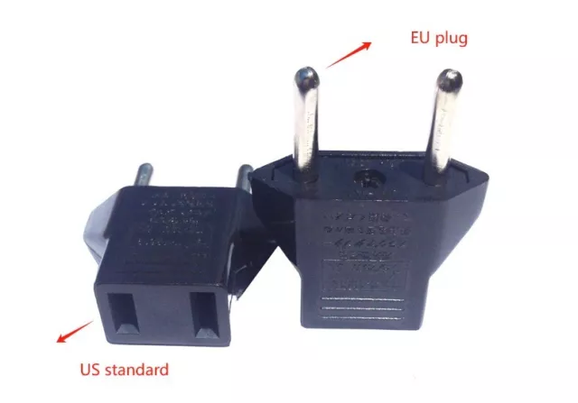 Strom Adapter Steckdose ( US zu EU/DE/AT ) Netzstecker Reiseadapter Wandler