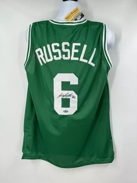 Bill Russell Boston Celtics Signed Autograph Jersey BRUSS Hologram Hollywood