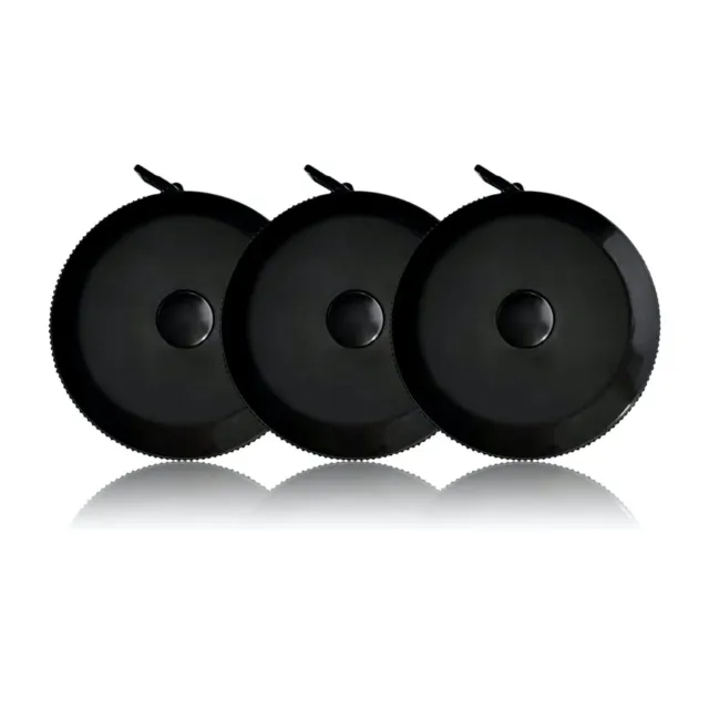 3 Pack Tape Measure Retractable Measuring for Body Fabric Sewing Tailor Cloth