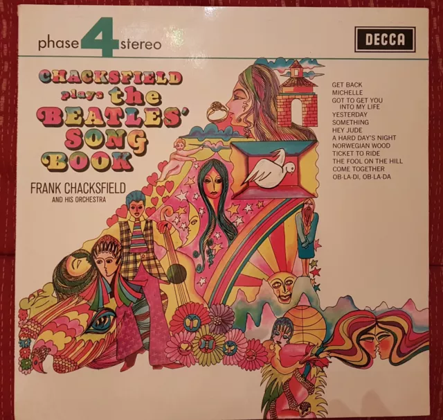 LP-Frank Chacksfield plays The Beatles Song Book- London Decca Phase 4 Stereo