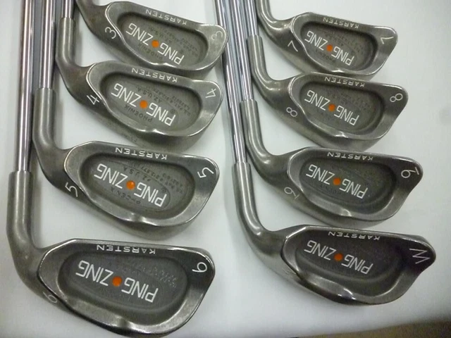 Lot De Fers à Golf Ping Eye2 8 Pièces - Tiges Acier - Occasion à Réparer