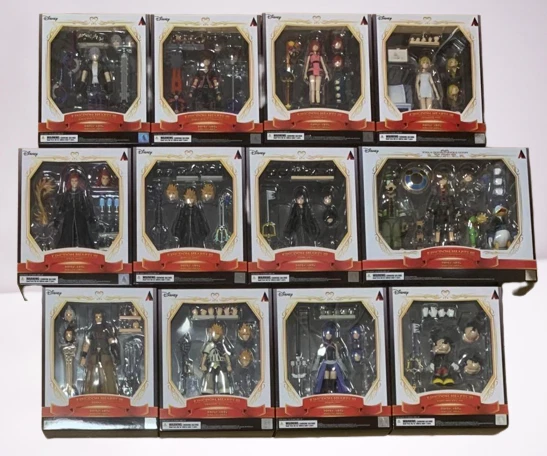 Disney Kingdom Hearts Bring Arts Figure Set of 12 Square ENIX Anime JP w/BOX F/S