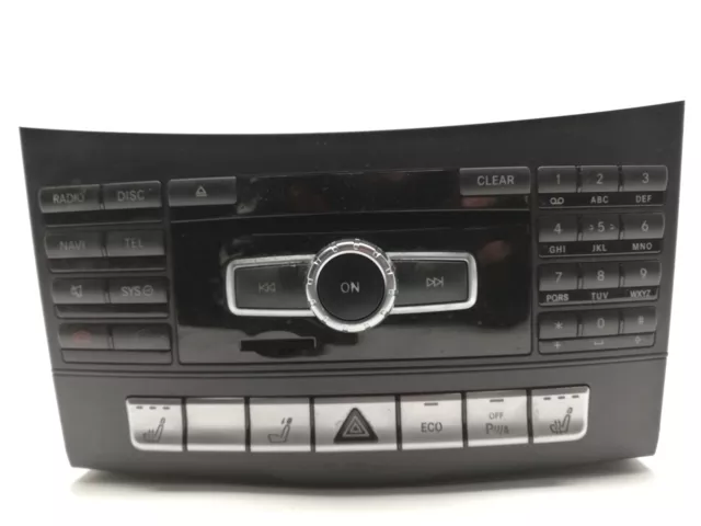 Mercedes-Benz E W212 Music Navigation CD Radio Player Head Unit A2129007225