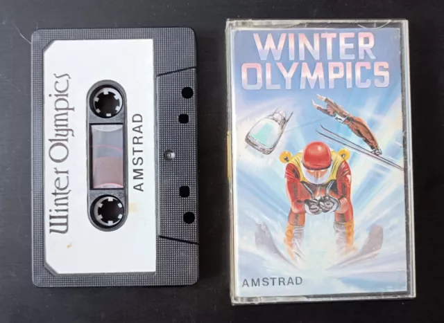 Winter Olympics (Tynesoft 1986) Amstrad Cpc Cassette. Tested