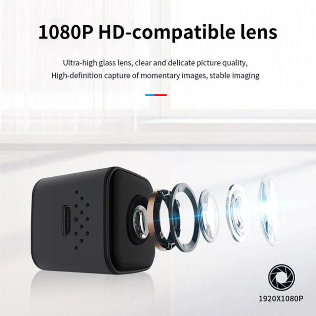 Cámara IP SQ28 impermeable vigilancia doméstica escritorio 1080P cámara web inalámbrica