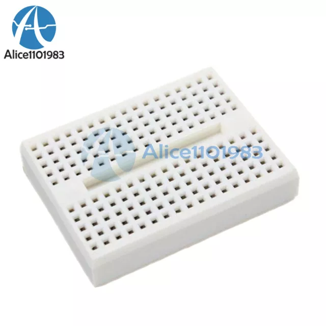 5PCS White Solderless Prototype Breadboard 170 Tie-points for Arduino Shield 2