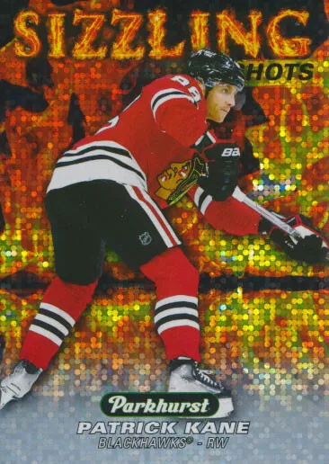 2022-23 Parkhurst SIZZLING SHOTS #4 PATRICK KANE - Chicago Blackhawks