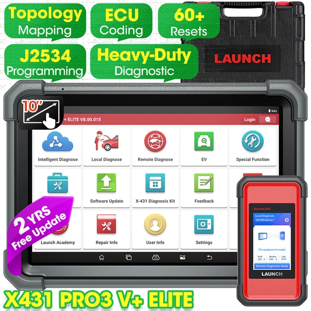 2025 LAUNCH X431 Pro Elite V+ PRO 5 OBD2 - Foto 9