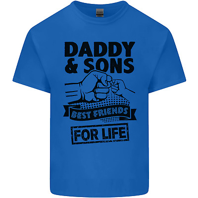 Daddy & SONS migliori amici festa del papà Cotone da Uomo T-Shirt Tee Top 2