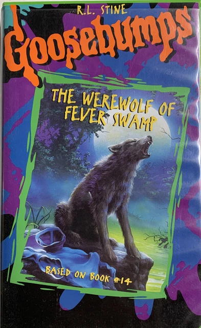 GOOSEBUMPS THE WEREWOLF of Fever Swamp VHS 1997 Film R.L. Stine Book 14 ...
