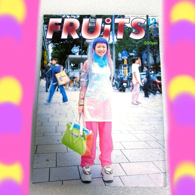 FRUITS MAGAZINE FASHION Snap Fruit 1998 No.17 y2k Harajuku Tokyo