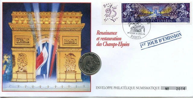 Enveloppe Officielle Bicentenaire Révolution – Monnaie De Paris 1989