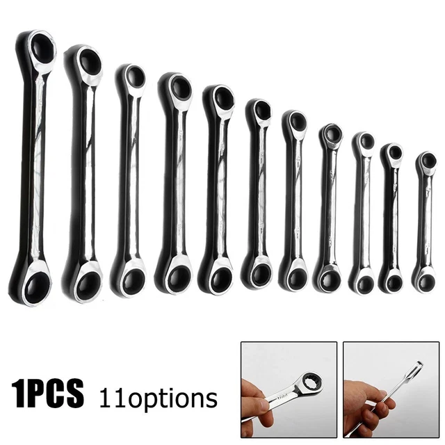 Réglable Écrou Clé Finition Chromée 24-27mm Combinaison Wrenches Durable
