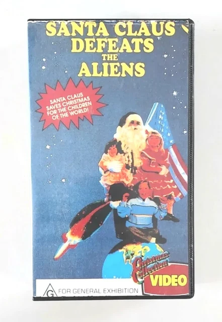 SANTA CLAUS DEFEATS The Aliens (VHS) RARE CULT $17.50 - PicClick AU