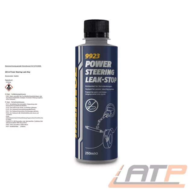 MANNOL 250 ml POWER STEERING LEAK-STOP ADDITIV DICHTUNG ÖL VERLUST STOP