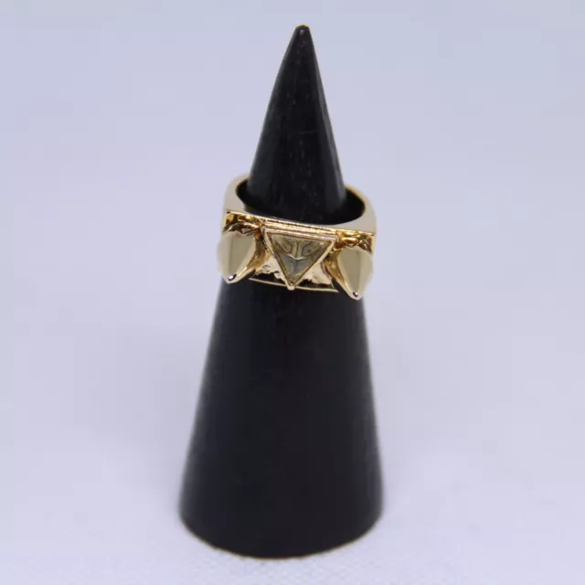 House of Harlow 1960 Double Spike and Gem Ring Size 6 (B-18)