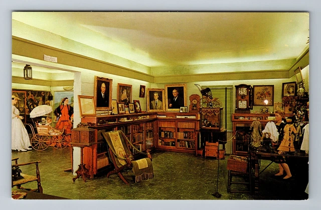 Huron City MI- Michigan, Wm Phelps Memorial Museum, Vintage Postcard