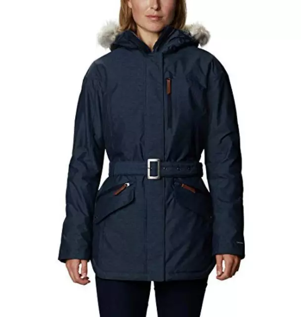 (TG. XS) Columbia Carson Pass II Jacket, Giacche (3-in-1) Donna, Dark Nocturnal,