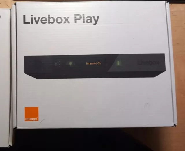 Livebox Play 🔶 Neuve Scellée 🔶 ORANGE Modem Decodeur Wifi Livraison Rapide📦🚚