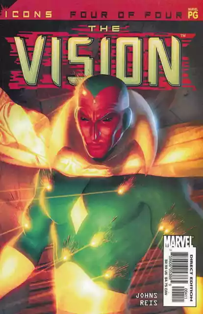 Avengers ICONS The Vision #4 of 4 Marvel Comics January Jan 2003 (VFNM)